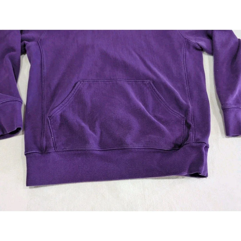 J.Crew Sportswear Purple Hoodie Adult Size Medium Cotton Blend Pullover